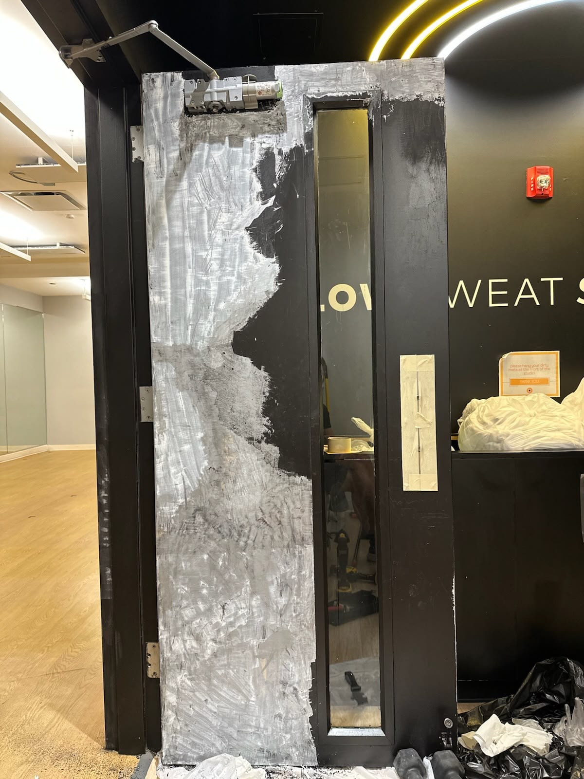 Door Restoration — Before
